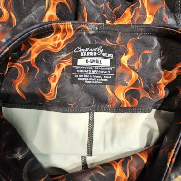 CVG Inferno Full Length Leggings Xsmall New - Picture 3 of 3